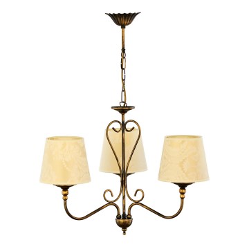Jupiter 1750 - Chandelier on a chain SOFIA 3xE27/60W/230V