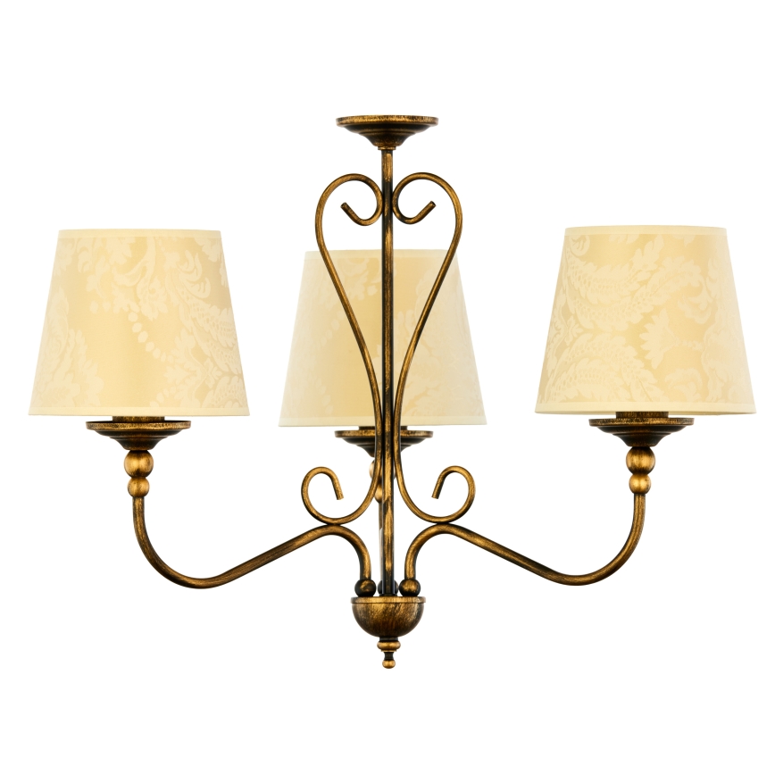 Jupiter 1750 - Chandelier on a chain SOFIA 3xE27/60W/230V