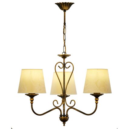 Jupiter 1750 - Chandelier on a chain SOFIA 3xE27/60W/230V