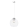 Jupiter 1783 - AS 1 - Chandelier on a string ASTI 1xE27/60W/230V shiny chrome