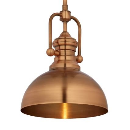 Jupiter 1788 - PT 1  - Pendant chandelier PLATINO 1xE27/60W/230V copper