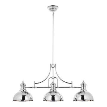 Jupiter 1789 - PT3 - Pendant chandelier PLATINO 3xE27/60W/230V silver