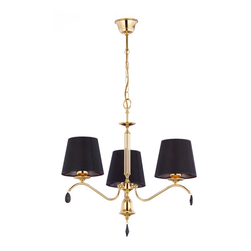 Jupiter 1794 - EG3 - Chandelier on a chain EDIGA 3xE27/60W/230V
