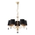 Jupiter 1795 - EG5 - Chandelier on a chain EDIGA 5xE27/60W/230V