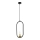Jupiter 1809 - PI1 E14 - Chandelier on a string PONTI 1xE14/40W/230V black