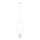 Jupiter 1821 - PI1 E27 - Chandelier on a string PONTI 1xE14/40W/230V white