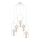 Jupiter 1823 - PI5 E27 - Chandelier on a string PONTI 5xE14/40W/230V white