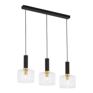 Jupiter 1848 - VA3 - Chandelier on a string VANES 3xE27/60W/230V brass/black