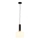 Jupiter 1852 - VA1 - Chandelier on a string VANES 1xE27/60W/230V golden/black