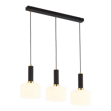 Jupiter 1854 - VA3 - Chandelier on a string VANES 3xE27/60W/230V golden/black
