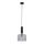 Jupiter 1858 - VA1 - Chandelier on a string VANES 1xE27/60W/230V silver/black