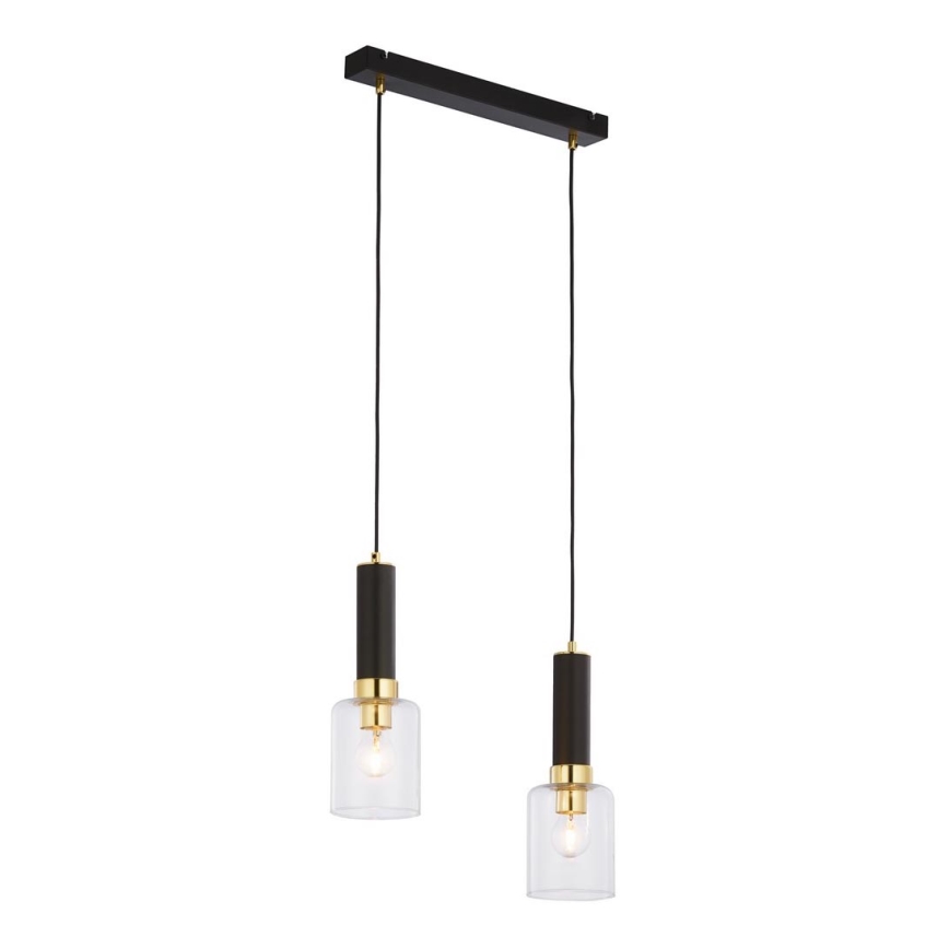Jupiter 1865 - TU2 - Chandelier on a string TULUZA 2xE27/60W/230V gold