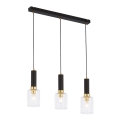 Jupiter 1866 - TU3 - Chandelier on a string TULUZA 3xE27/60W/230V gold