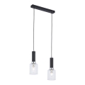 Jupiter 1868 - TU2 - Chandelier on a string TULUZA 2xE27/60W/230V silver