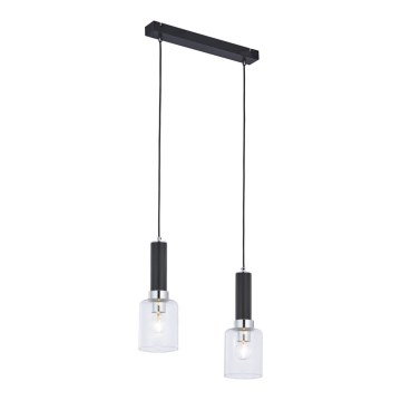 Jupiter 1868 - TU2 - Chandelier on a string TULUZA 2xE27/60W/230V silver