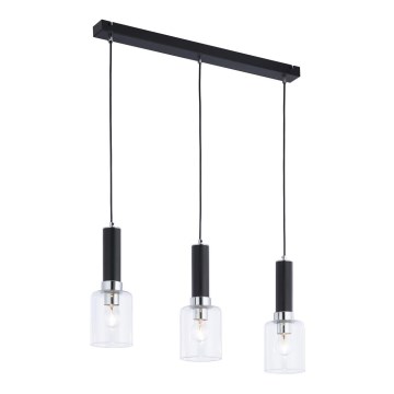 Jupiter 1869 - TU3 - Chandelier on a string TULUZA 3xE27/60W/230V silver