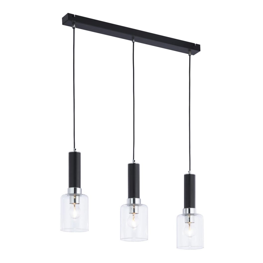 Jupiter 1869 - TU3 - Chandelier on a string TULUZA 3xE27/60W/230V silver