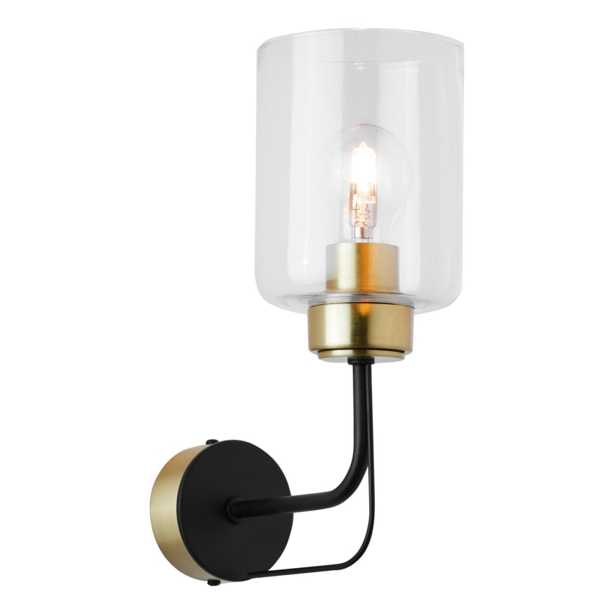 Jupiter 1883 - CERES Wall Lamp 1x E27/15W/230V Gold/Black