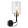 Jupiter 1883 - CERES Wall Lamp 1x E27/15W/230V Gold/Black
