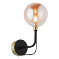 Jupiter 1887 - ERIS Wall Lamp 1xG9/14W/230V Gold/Black/Smoky Beige