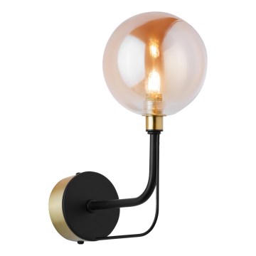 Jupiter 1887 - ERIS Wall Lamp 1xG9/14W/230V Gold/Black/Smoky Beige