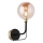 Jupiter 1887 - ERIS Wall Lamp 1xG9/14W/230V Gold/Black/Smoky Beige