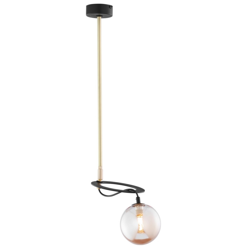 Jupiter 1890 - Chandelier on a pole PLANET 1xG9/10W/230V golden