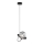 Jupiter 1894 - Chandelier on a pole PLANET 1xG9/10W/230V matte chrome