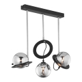 Jupiter 1895 - Chandelier on a pole PLANET 3xG9/10W/230V matte chrome
