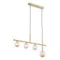 Jupiter 1899 - NEPTUN cable-suspended chandelier 4xG9/14W/230V gold