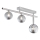 Jupiter 1901 - Surface-mounted chandelier NEPTUN 3xG9/14W/230V matte chrome/smoke grey