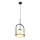 Jupiter 1912 - ROSSO Cable-Hung Pendant Light 1xE27/15W/230V Black