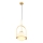 Jupiter 1913 - ROSSO Cable Pendant Light 1xE27/15W/230V Gold finish