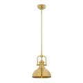 Jupiter 1914 - Chandelier on a pole PLATINO 1xE27/60W/230V brass