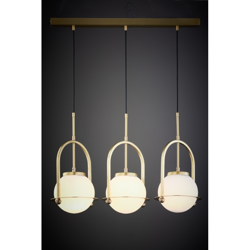 Jupiter 1917 - ROSSO Cable Pendant Light 3xE27/15W/230V Gold