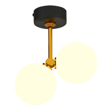 Jupiter 1918 - Chandelier on a pole LUNA 2xG9/40W/230V brass/black