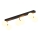 Jupiter 1920 - Surface-mounted chandelier LUNA 6xG9/40W/230V black/brass
