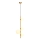 Jupiter 1921 - Chandelier on a string TAIDA 4xG9/40W/230V brass
