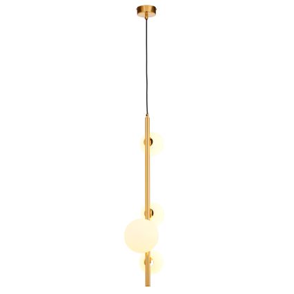 Jupiter 1921 - Chandelier on a string TAIDA 4xG9/40W/230V brass