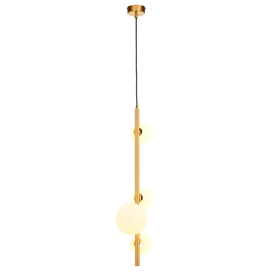 Jupiter 1921 - Chandelier on a string TAIDA 4xG9/40W/230V brass
