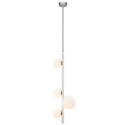 Jupiter 1925 - Chandelier on a string TAIDA 4xG9/40W/230V shiny chrome