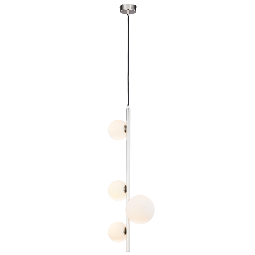 Jupiter 1925 - Chandelier on a string TAIDA 4xG9/40W/230V shiny chrome