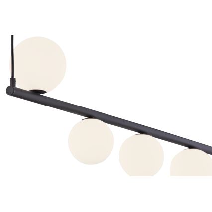 Jupiter 1927 - Chandelier on a string TAIDA 6xG9/40W/230V black
