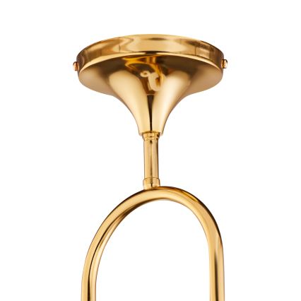 Jupiter 1940 - Surface-mounted chandelier SELEN 2xG9/40W/230V brass