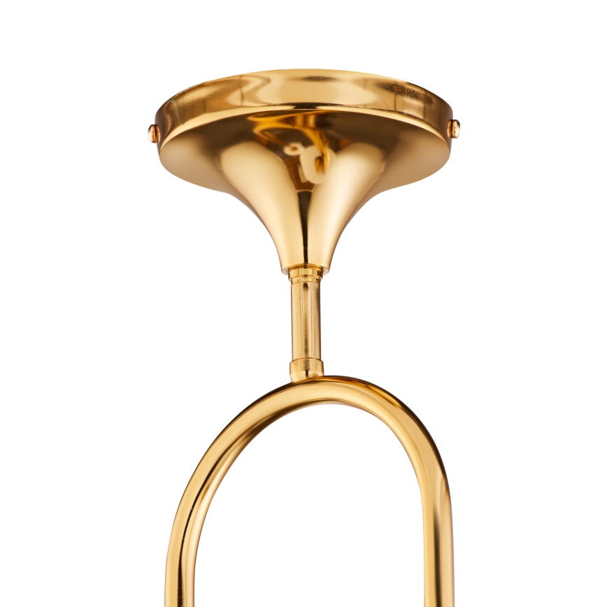 Jupiter 1940 - Surface-mounted chandelier SELEN 2xG9/40W/230V brass