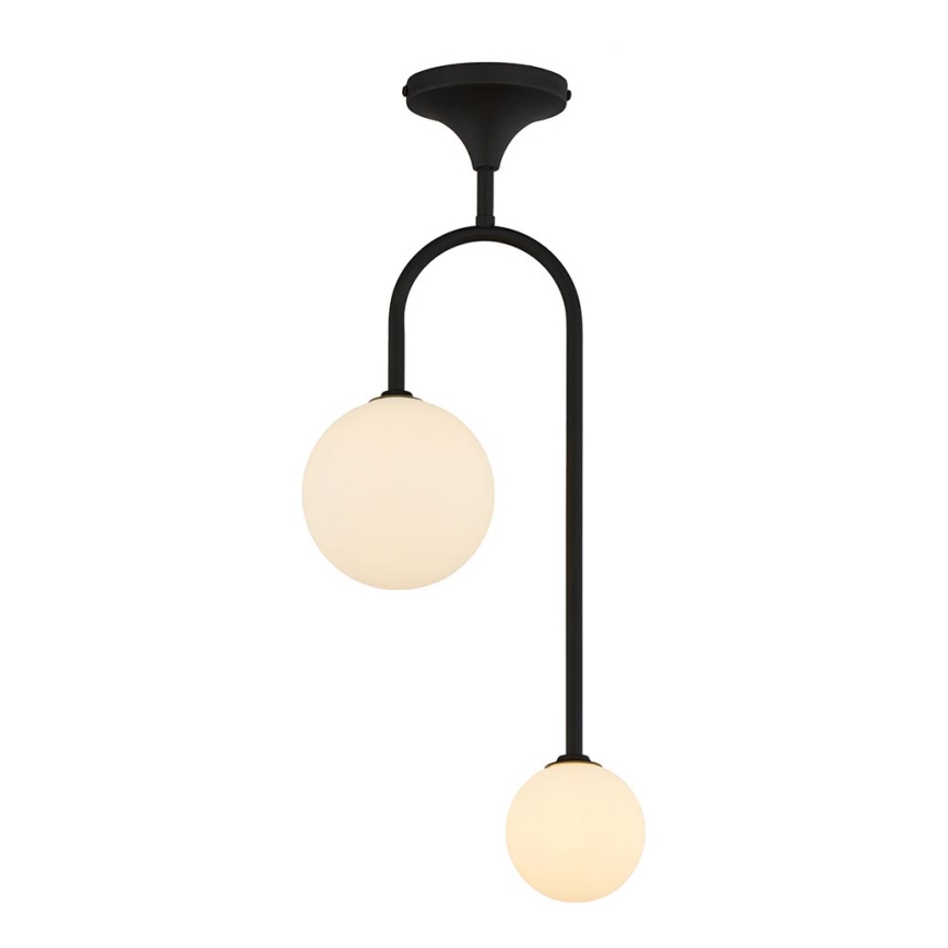 Jupiter 1946 - Surface-mounted chandelier SELEN 2xG9/40W/230V black