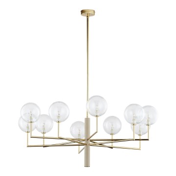 Jupiter 1976 - Chandelier on a pole FEME 10xG9/10W/230V gold