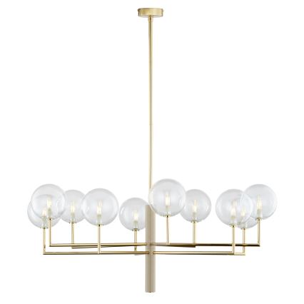 Jupiter 1976 - Chandelier on a pole FEME 10xG9/10W/230V gold