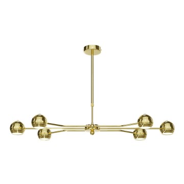 Jupiter 1978 - Chandelier on a pole TIANA 6xGU10/10W/230V gold
