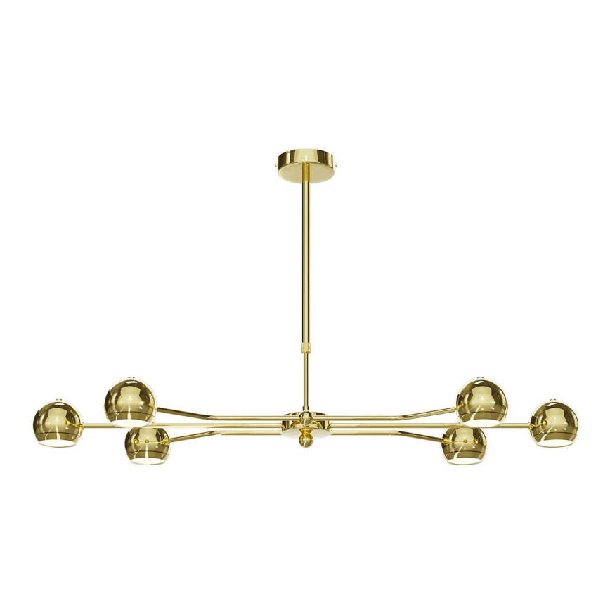 Jupiter 1978 - Chandelier on a pole TIANA 6xGU10/10W/230V gold